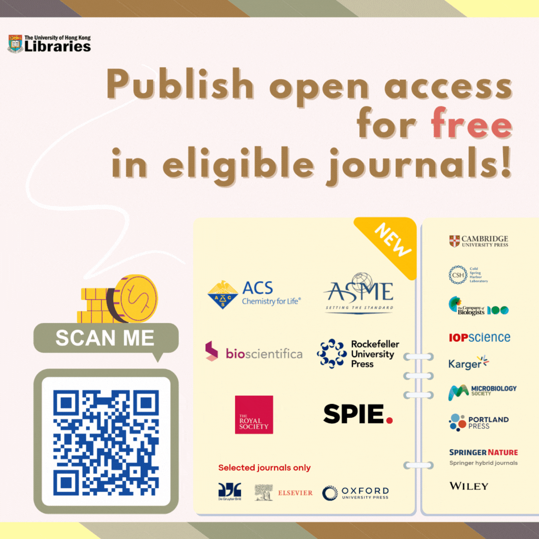 Publish open access for free in eligible journals